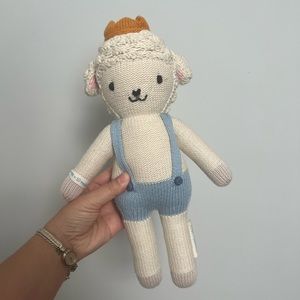 Cuddle and kind Sebastian the Lamb